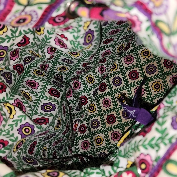 🌞 Vera Bradley Viva La Vera Quick Draw Bucket Style Retired Style Purse - Picture 8 of 14